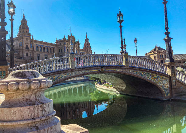 istock Plaza de Espana in Seville, Spain 1370901470