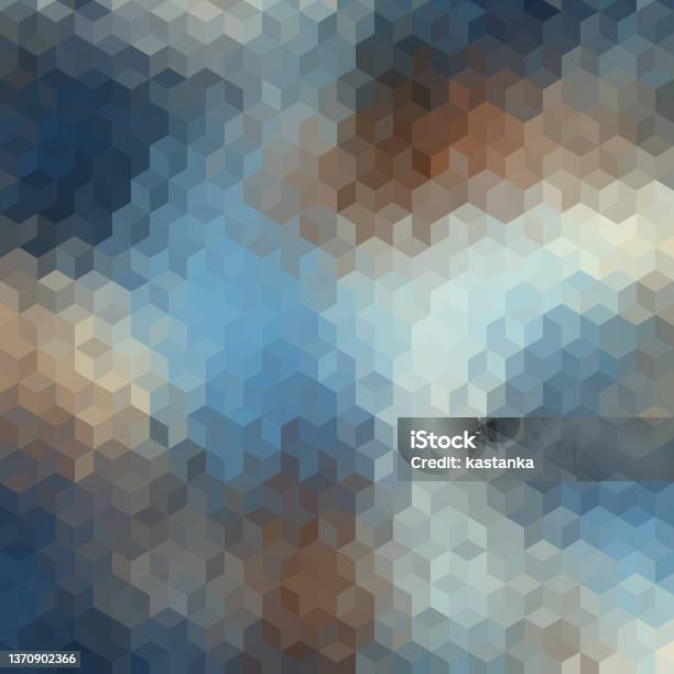 Geometric Poly Patterns Geometric Polygonal Pattern Of A Cubes In Low Poly Style Stock ...