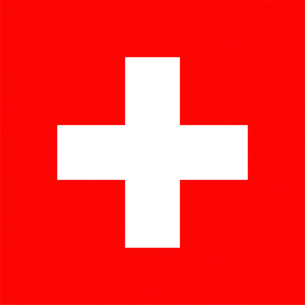istock texturized Swiss Flag of Switzerland 1370907145