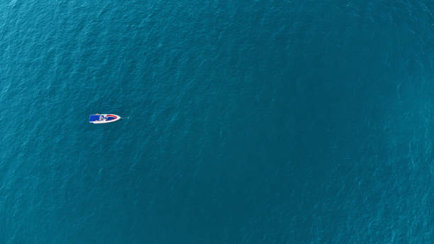 istock Speedboat anchored at sea. Turkey. Antalya. 1370908144