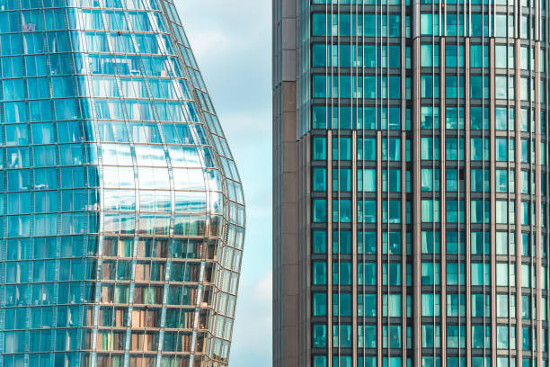 istock Modern office building detail, London 1370922114