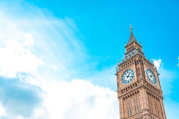 big ben - city of westminster big ben london england whitehall street imagens e fotografias de stock