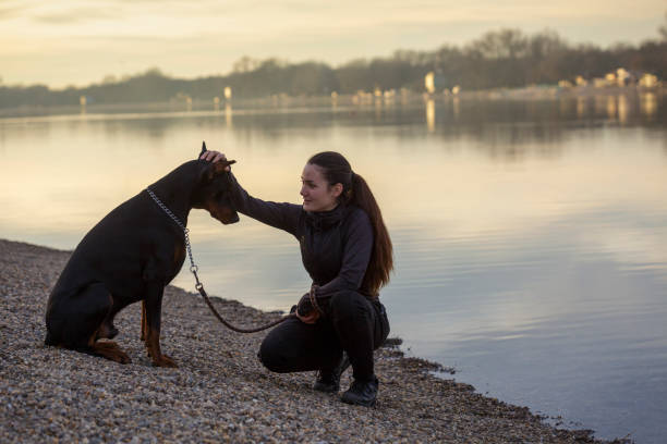 istock Girl with dog 1370925266