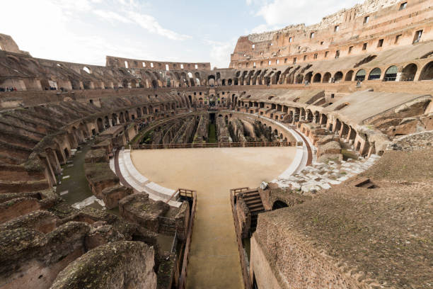 istock Interior of the Colosseum in Rome 1370936821