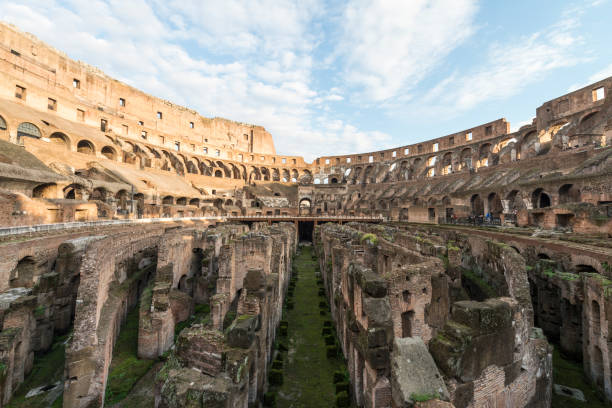istock Interior of the Colosseum in Rome 1370936854