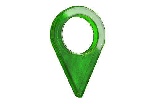 GPS Icon Isolated on white background.