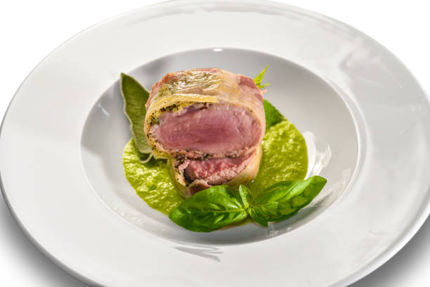 istock Baked pork fillet 1370942438