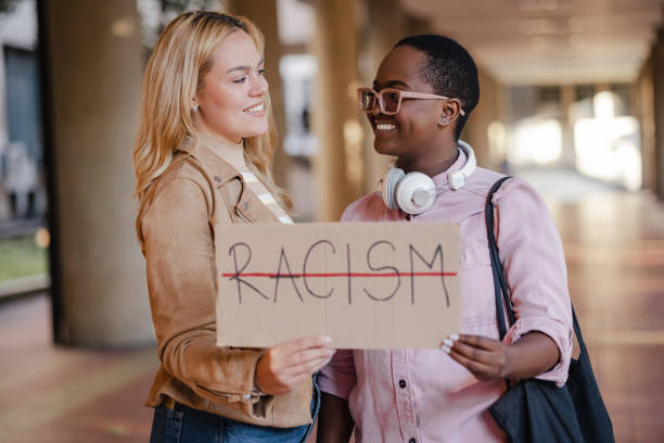 istock United against racism 1370948408
