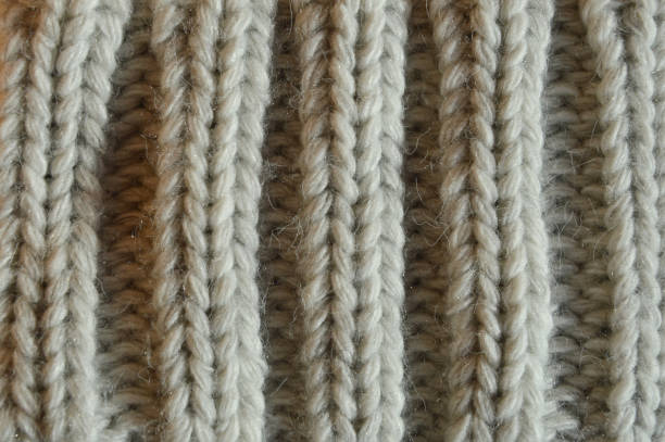 istock large knitting needles. texture with gray woolen threads. background for the design. the pattern is in braids. 1370949374