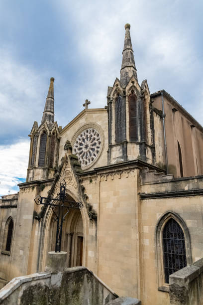 istock Sommieres, the church Saint-Pons 1370949465