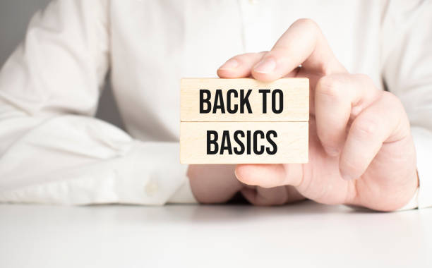 istock BACK TO BASICS - words from wooden blocks with letters, time is now concept 1370958574