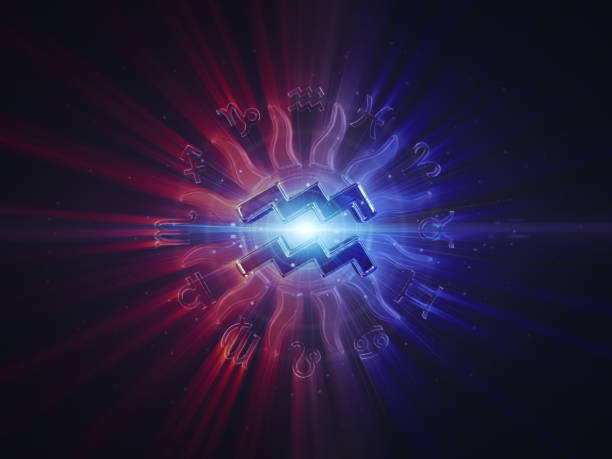 Astrology signs. 3D Render. Concept
