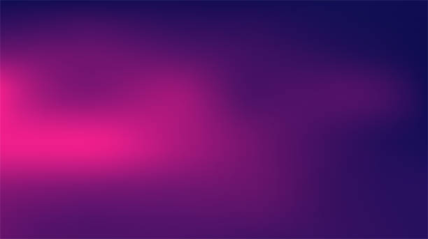violet purple, pink and navy blue defocused blurred motion gradient abstract background vector - magenta stock illustrations