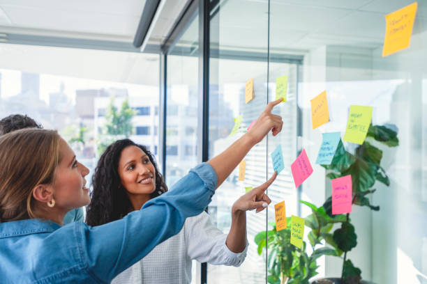 istock Group of business people brainstorming. 1370963308