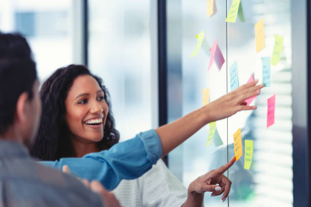 istock Group of business people brainstorming. 1370963310