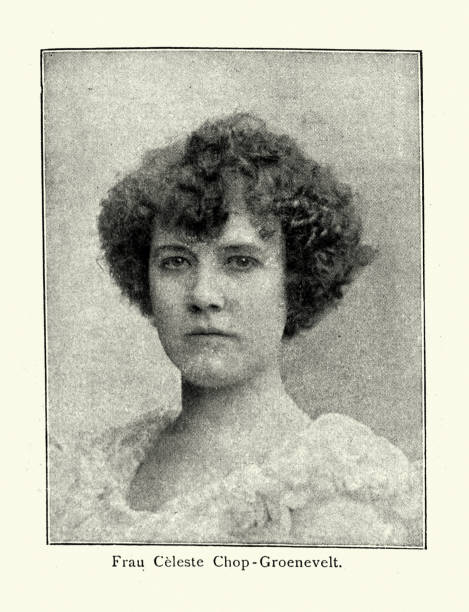 istock Celeste Chop-Groenevelt, a German-American pianist, Victorian 19th Century 1370965349
