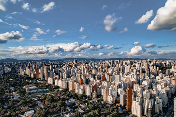 istock Big city and private sector. Sao Paulo 1370970431