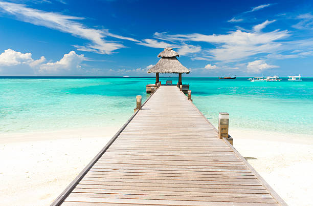 istock Jetty in the Maldives 137097058