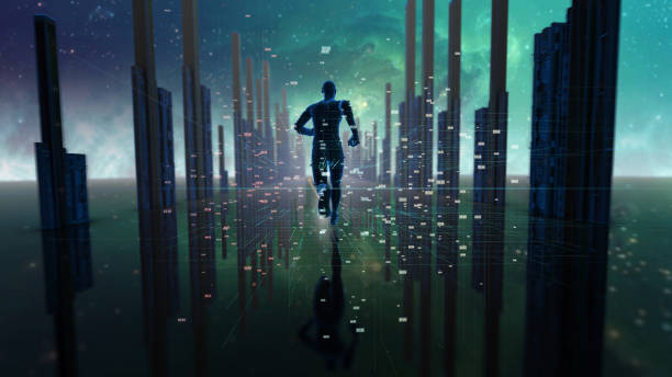 istock NFT, Non-Fungible Token, running AI, metaverse concept background 1371003181