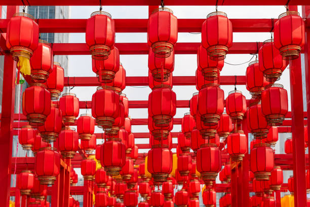 Free Stock Photo of A red lanterns from a building | Download Free ...