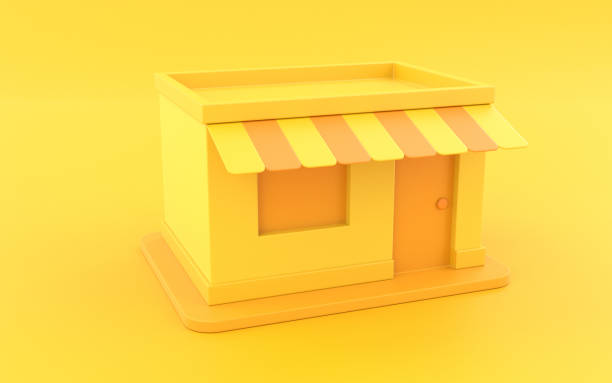 istock Small Shop. Business Concept 1371008300