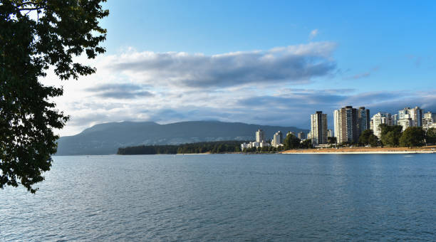 istock Ocean and City view in Vancouver 1371011236