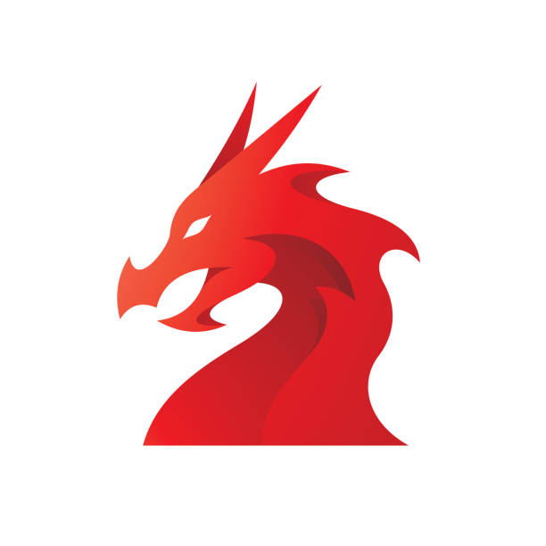 Modern Gradient Dragon Illustration Dragon Logo Vector Icon Stock  Illustration - Download Image Now - iStock
