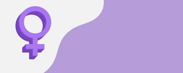 istock International Women's Day with an abstract background, and copy space area. Suitable for use with themes related to women and love 1371019192