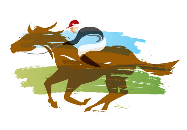 Race Horse Cartoon Illustrations, Royalty-Free Vector Graphics & Clip Art -  iStock