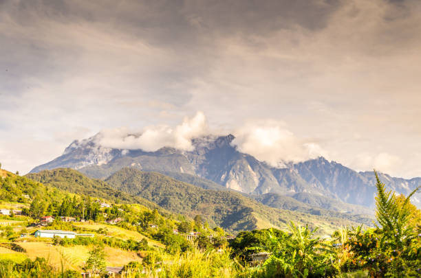 istock Panorama of the Mount Kinabalu. 1371023053