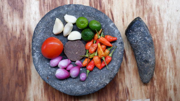 istock Indonesian traditional chilli sambal know as Sambal Terasi 1371030687