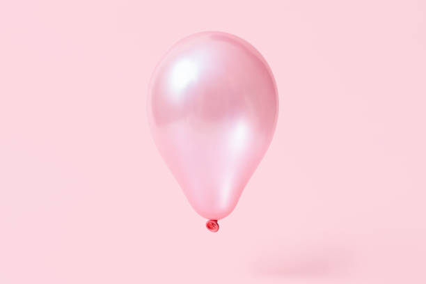 deep pink balloon hole