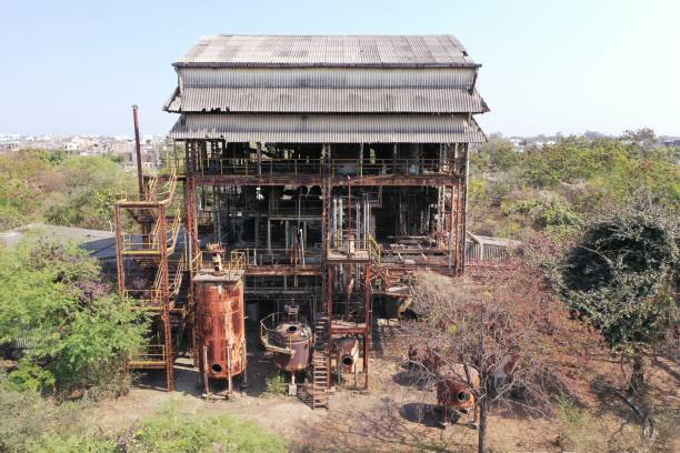 tragédia do gás de bhopal - bhopal - fotografias e filmes do acervo