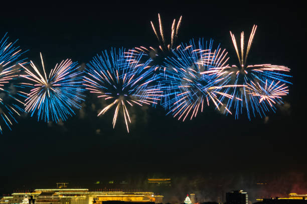 istock fireworks on national day, fireworks on celebration, fireworks festival, celebration 1371038796