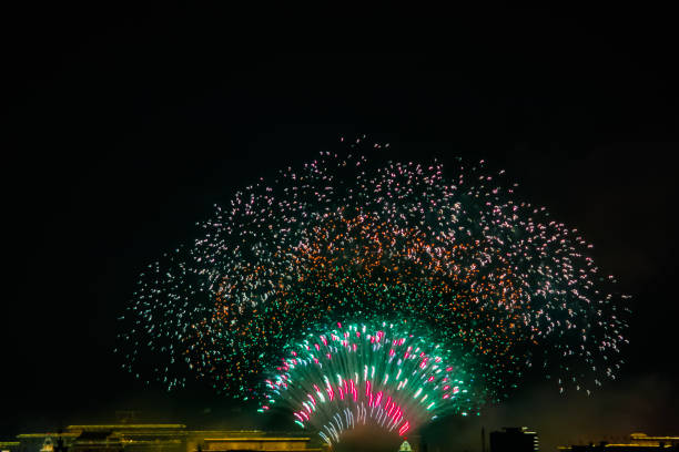 Colorful Fireworks show