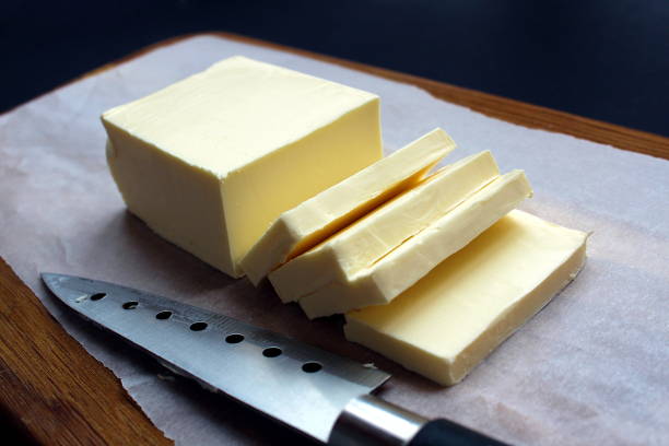 istock Butter, sliced on a board 1371049884
