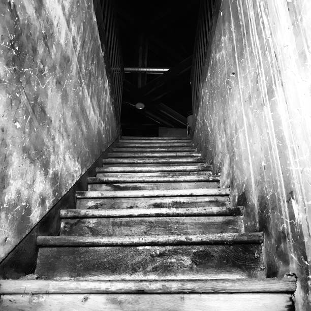istock Stairs to the attic 1371054922