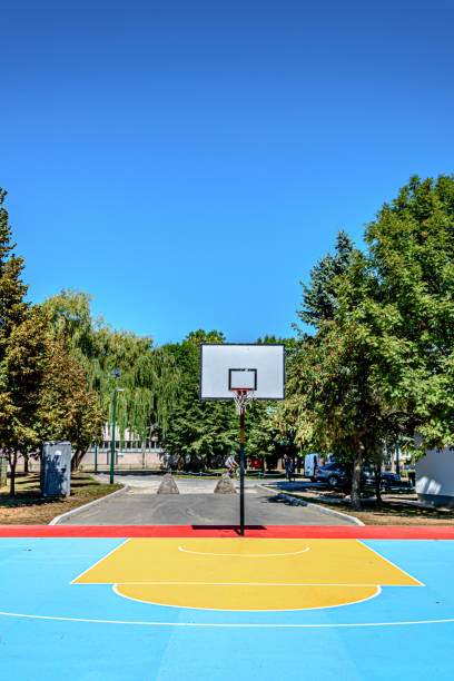 istock Basketball Court 1371063032