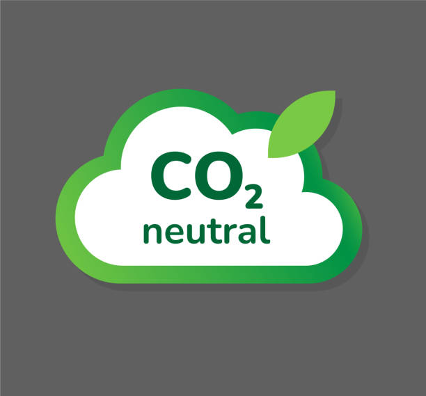 CO2 neutral emblem sign icon. Zero carbon footprint sticker icon. Flat style green cloud with leaf carbon neutrality concept vector illustration. Eco friendly stop global warming climate change. CO2 neutral emblem sign icon. Zero carbon footprint sticker icon. Flat style green cloud with leaf carbon neutrality concept vector illustration. Eco friendly stop global warming climate change. carbon neutrality stock illustrations