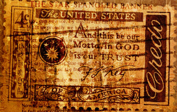 istock Grunge Background Vintage Background With Postage Stamp Design 1371065734