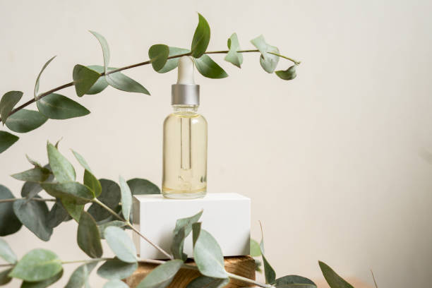 istock A bottle of essential oil with fresh eucalyptus leaves 1371075389