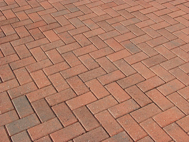 istock A close-up of a red brick road 137107651