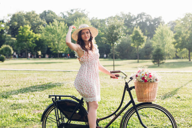 istock Woman In A Park 1371077174