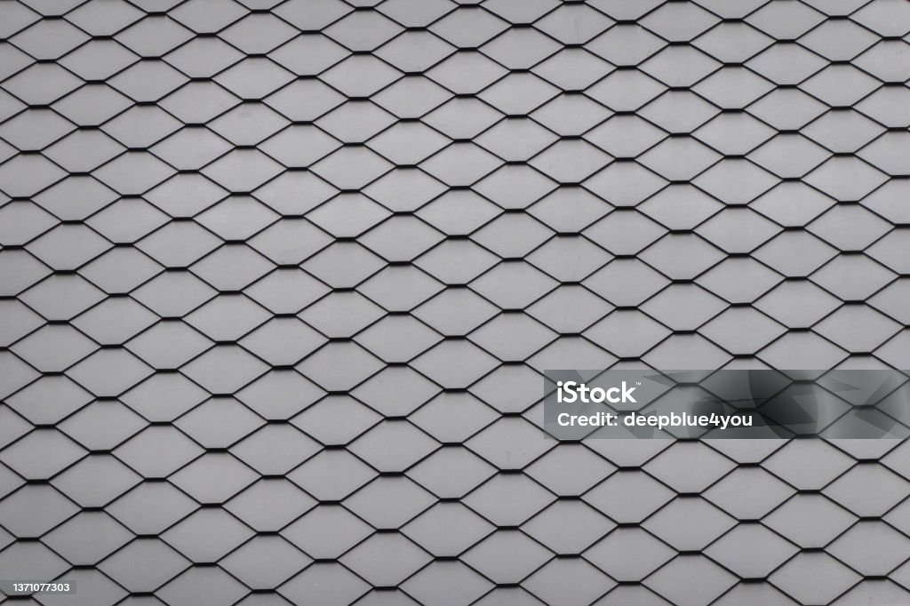 Slate roof tiles pattern background Roof Tile Stock Photo