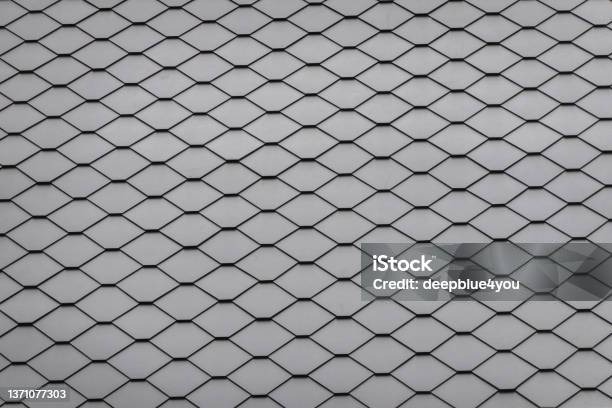 Slate Roof Tiles Pattern Background Stock Photo - Download Image Now - Roof Tile, Textured, Rooftop