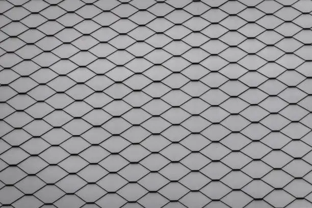 Photo of Slate roof tiles pattern background