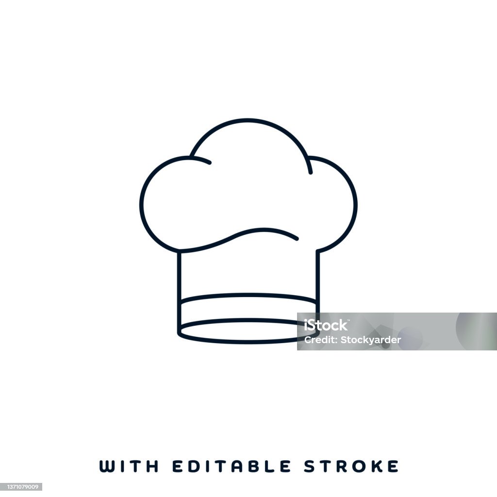 Chef's Recommendation Line Icon Design - Royalty-free Koksmuts vectorkunst Chef's Recommendation Line Icon Design - Royalty-free Koksmuts vectorkunst