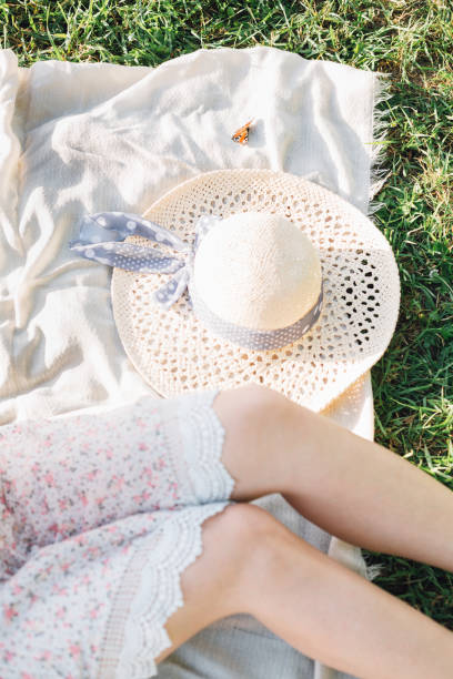 istock Woman On A Picnic 1371079018