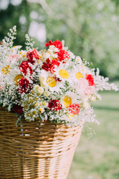 istock Flowers In The Basket 1371079140