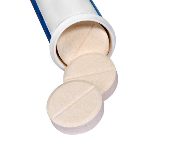 istock Pills in transparent pill tube. 1371089488
